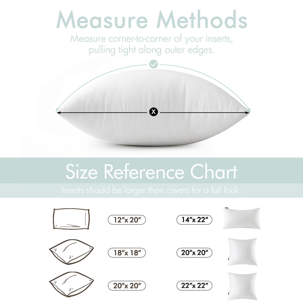 MIULEE pillow insert ideal for car and travel comfort.