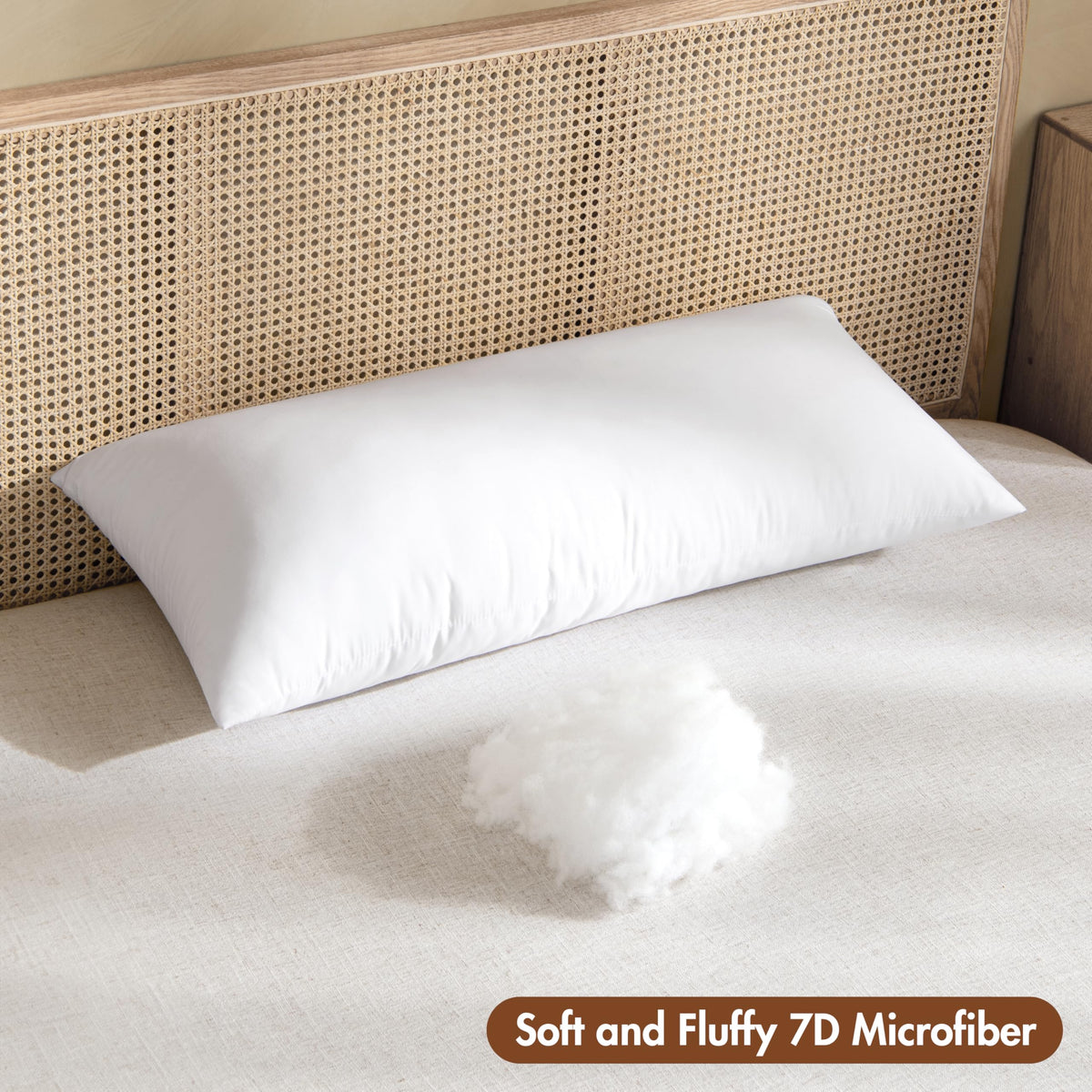 MIULEE pillow insert offering plush support for sofa and bed.