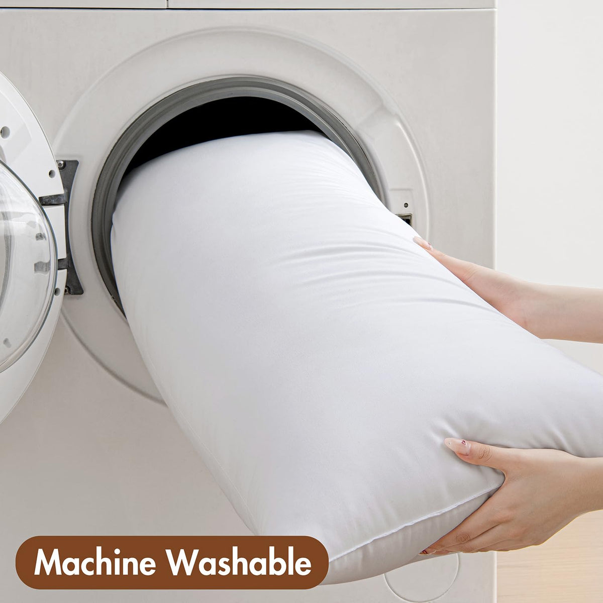 MIULEE pillow insert vacuum-packed ready to fluff and refresh