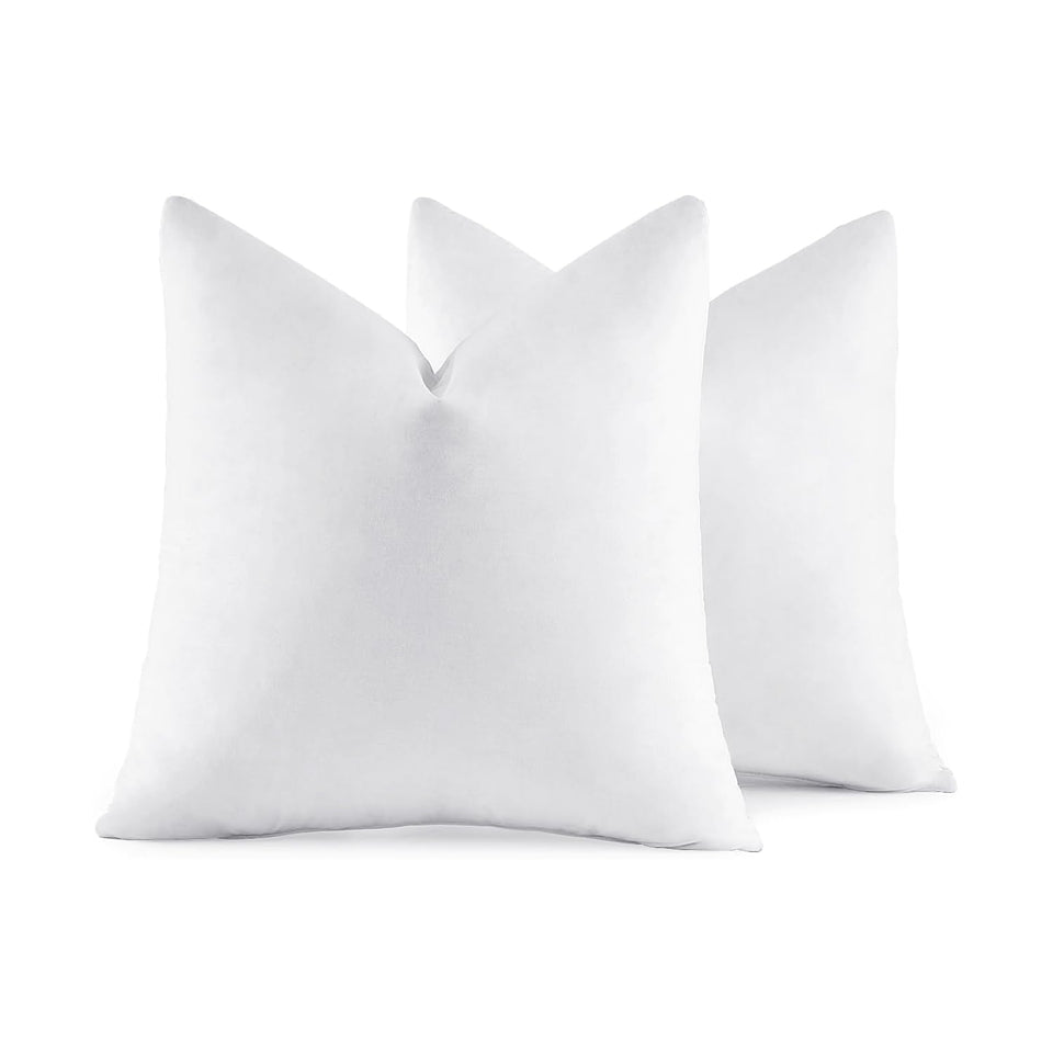 MIULEE pillow inserts 24x24 front view adds plush comfort to living spaces.