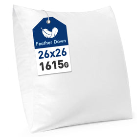 MIULEE premium feather-down insert close-up highlights dense filling and robust construction.