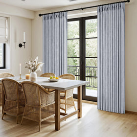 MIULEE privacy-enhancing curtains soften sunlight while maintaining outdoor visibility.