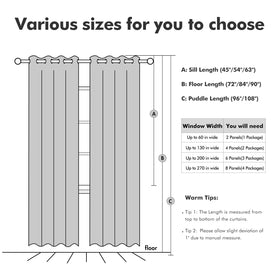 MIULEE blackout drapes offer adaptable lighting and potential energy savings.