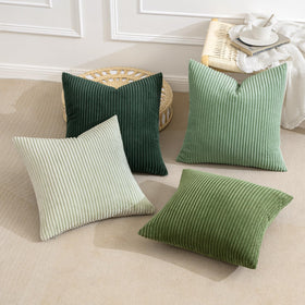 MIULEE sage green pillow cover showcases rustic modern charm for living spaces