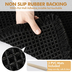 MIULEE 3D waffle design offers soft, cozy underfoot comfort