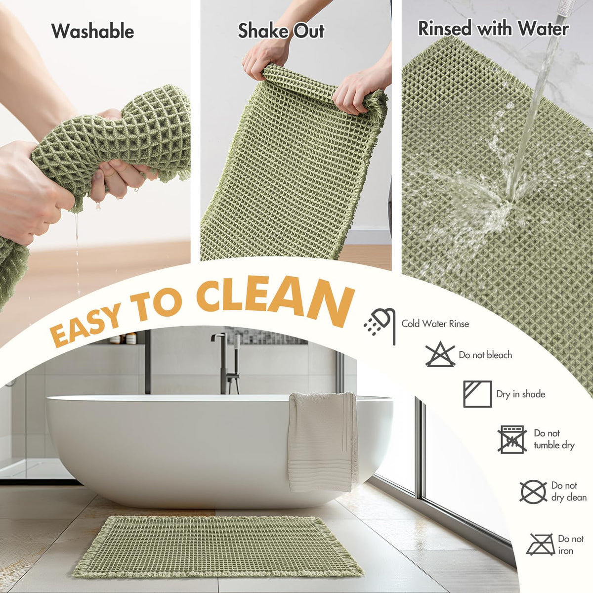 MIULEE mat texture emphasizing soft, underfoot comfort and longevity.