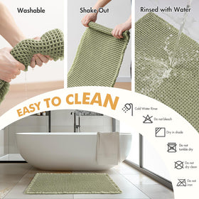 MIULEE mat texture emphasizing soft, underfoot comfort and longevity.