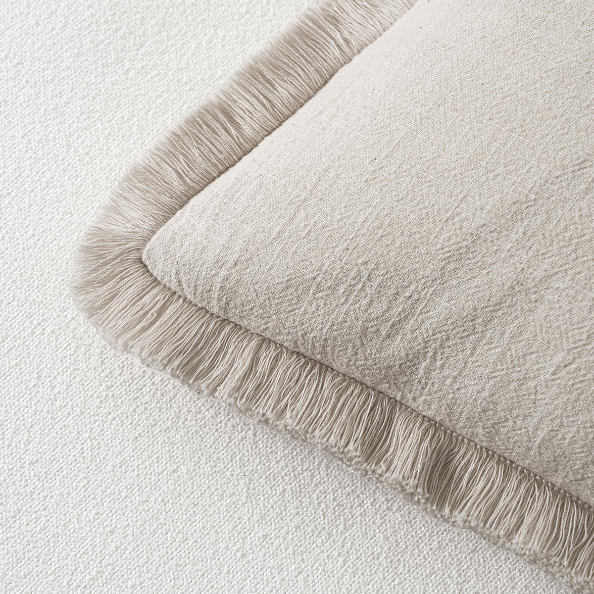 MIULEE soft linen fabric closeup for comfortable year-round use.