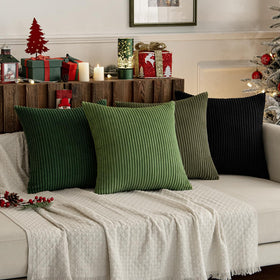 MIULEE soft texture pillow cover ideal for sofa and bed