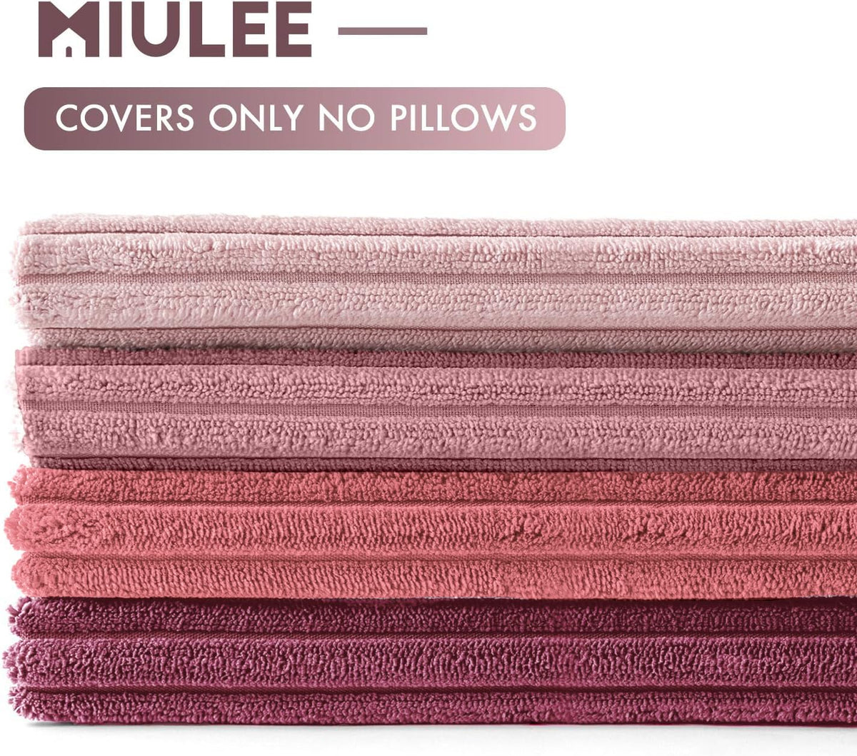 MIULEE spring-inspired decor idea featuring plush corduroy texture.