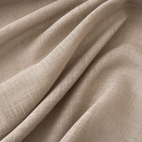 MIULEE Taupe Linen Curtains living room mood with soft light filtering.