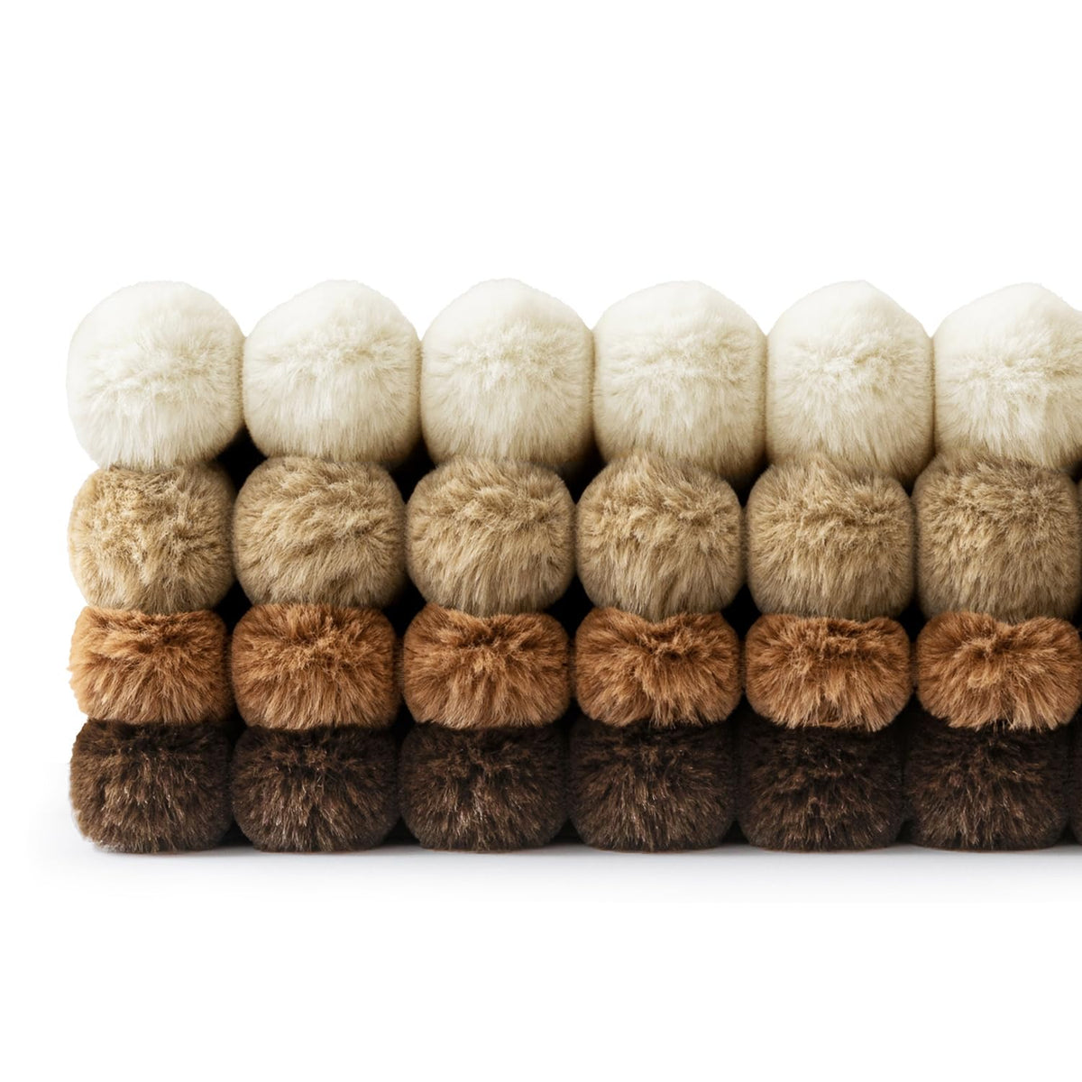 MIULEE textured faux fur closeup highlights plush softness and warmth