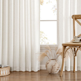 MIULEE textured linen look adds farmhouse charm to interiors