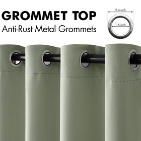 MIULEE thermal insulated curtains help balance room temperature and save energy.