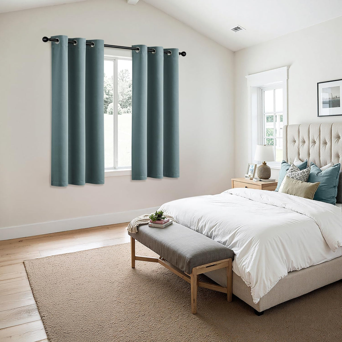 MIULEE thermal-insulated curtains help control heat for year-round comfort