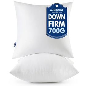 MIULEE throw pillow inserts 22x22 pack 2 for versatile decor and comfort.