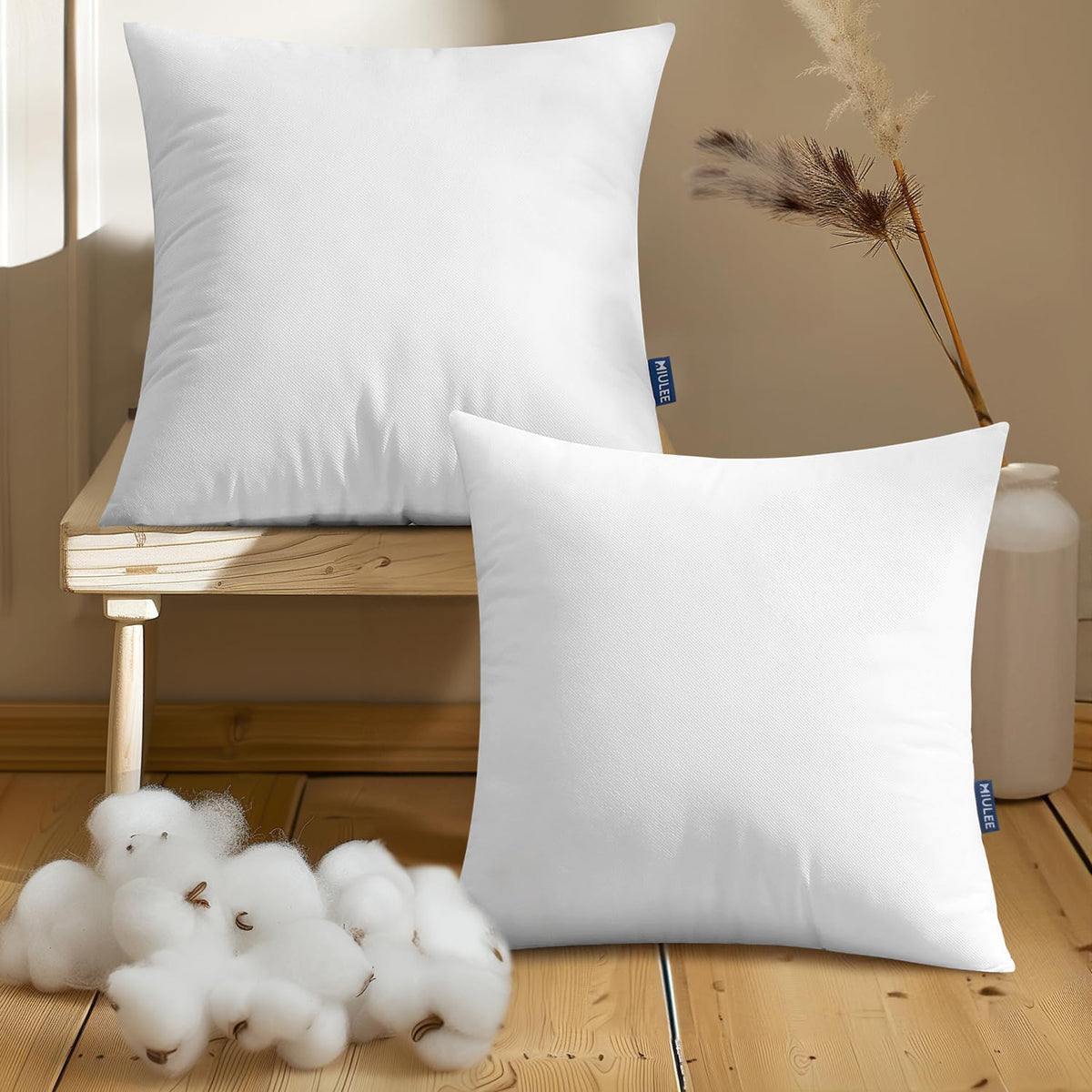 MIULEE two-pack packaging demonstrates convenient set for multiple spaces.