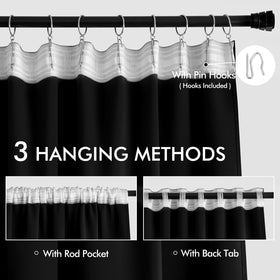 MIULEE pinch-pleat option creates structured folds and elegant texture.