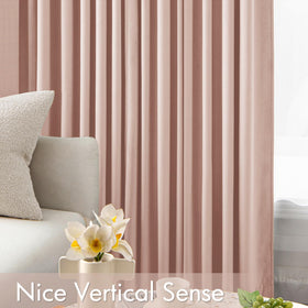 MIULEE two-panel curtain set ready-to-hang in rod pocket