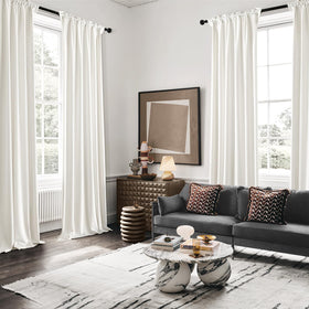 MIULEE velvet curtains silky drape enhances elegant room ambiance