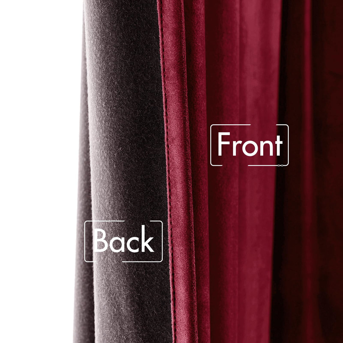 MIULEE velvet curtains machine-washable for easy care.