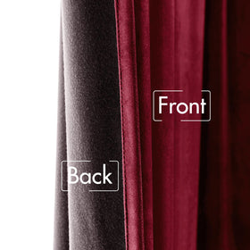 MIULEE velvet curtains machine-washable for easy care.