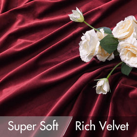 MIULEE velvet curtains demonstrate light-blocking effect for enhanced privacy.