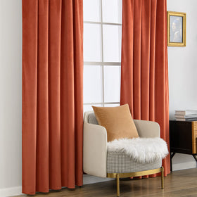 MIULEE velvet curtains close-up highlighting soft drape and finish