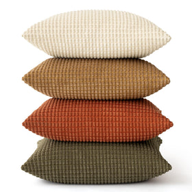 MIULEE versatile decor pillow covers in living room setting