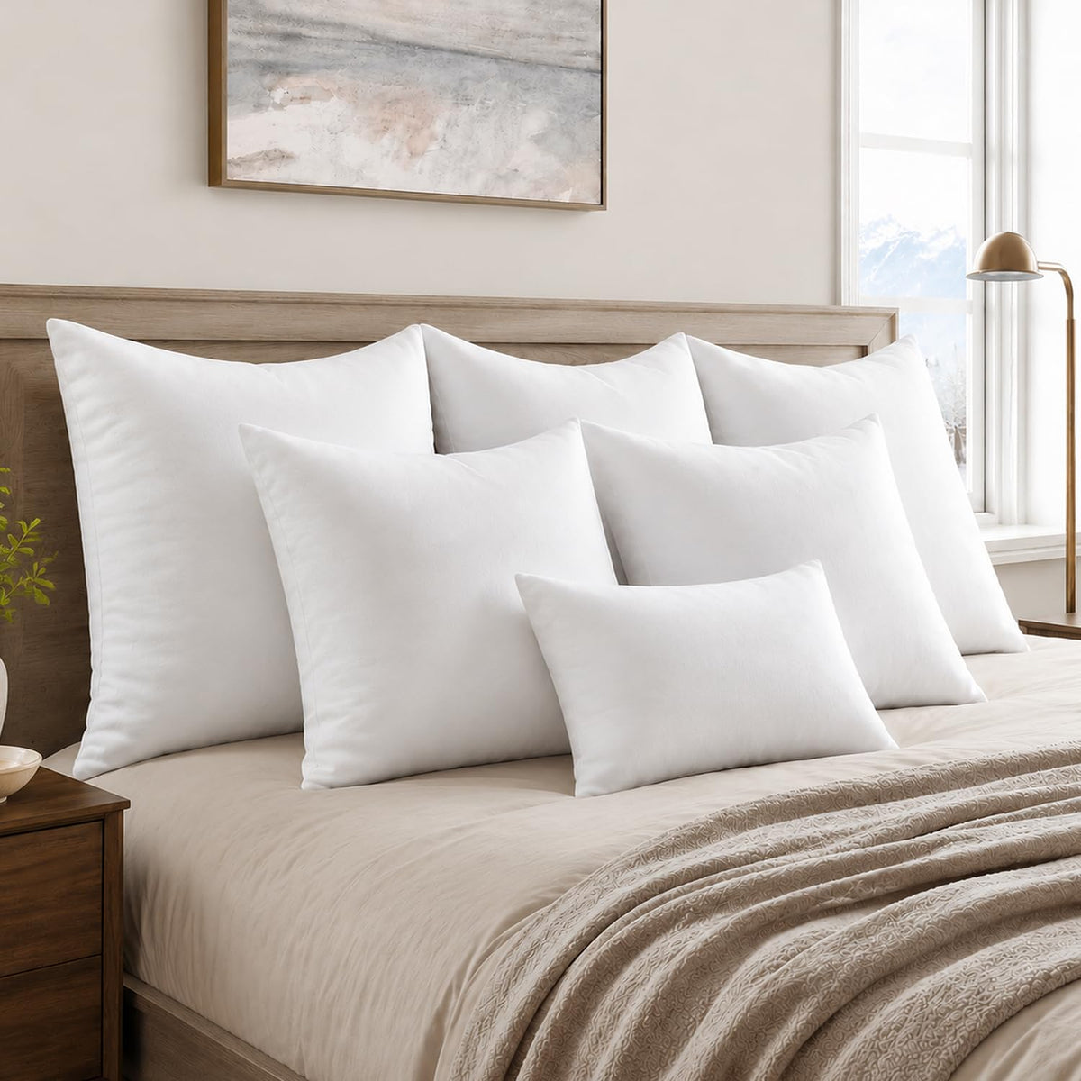 MIULEE virgin fiber filling delivers lasting loft and support.