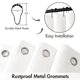 MIULEE water-repellent fabric detail helps water drop roll off.