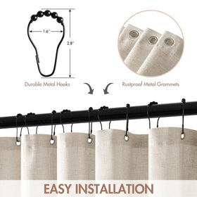 MIULEE water-repellent surface helps keep your bathroom dry