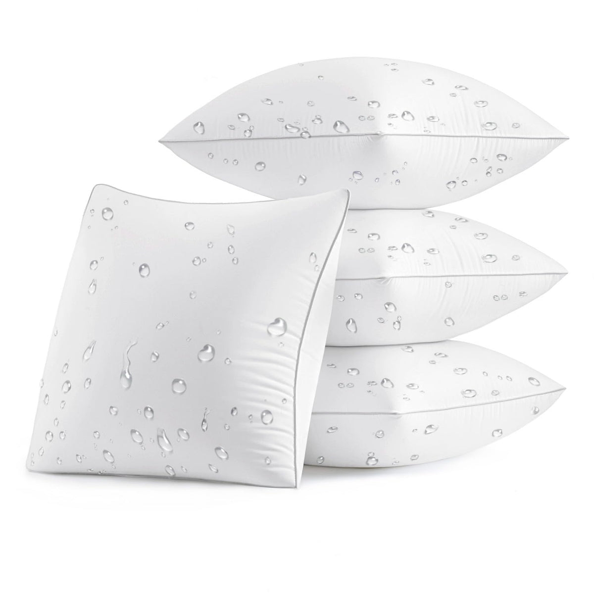 MIULEE outdoor pillow insert with waterproof layer ideal for patio cushions