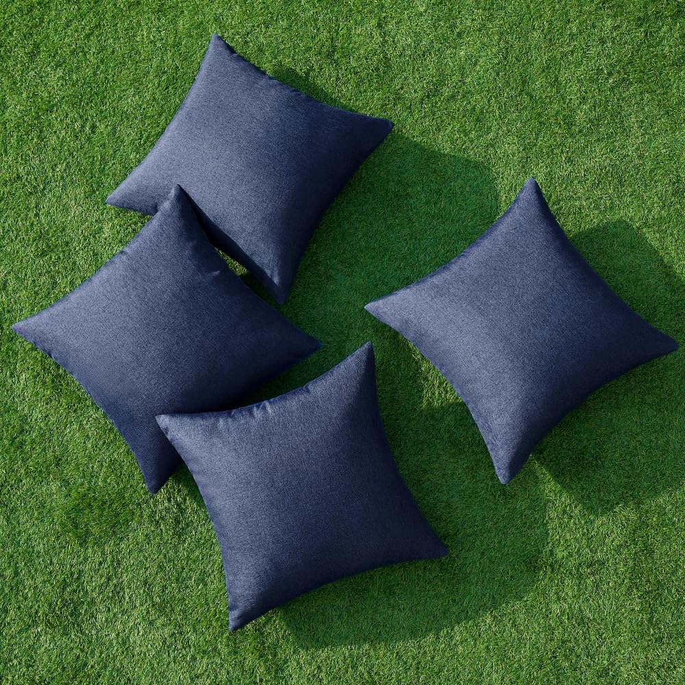 MIULEE waterproof pillow cover highlights durable fabric for damp outdoor spaces
