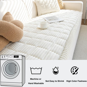 Mivnue pet couch cover modern design blends with decor.