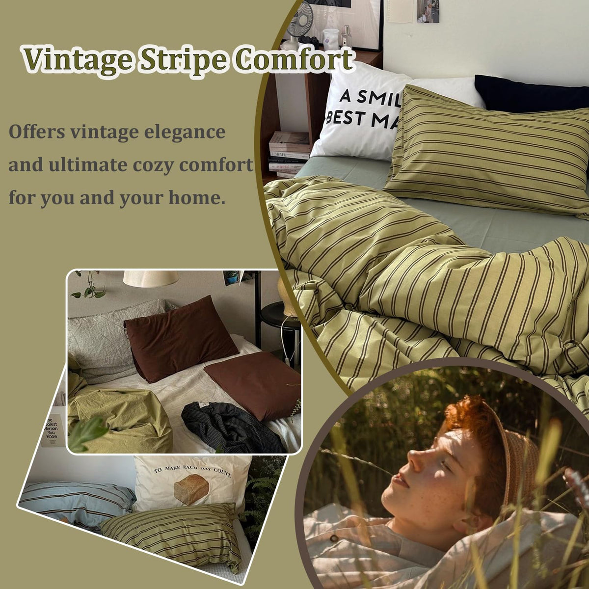 Mixinni bedding set care-ready for machine wash, saving time and effort.