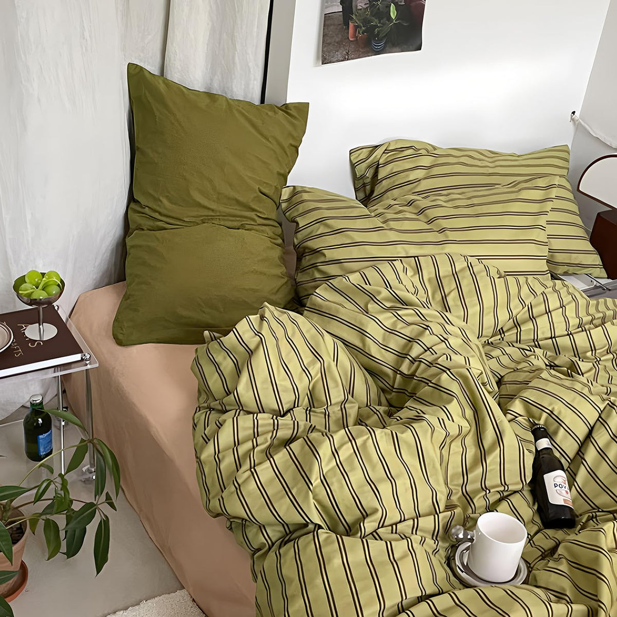 Mixinni corner ties keep your duvet in place all night.
