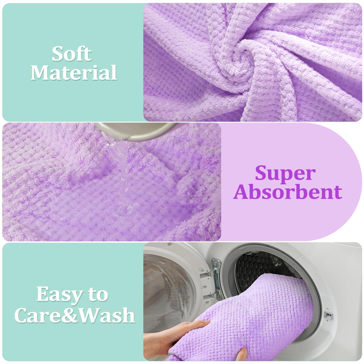 Mixweer brown hand towels add a warm bathroom accent.