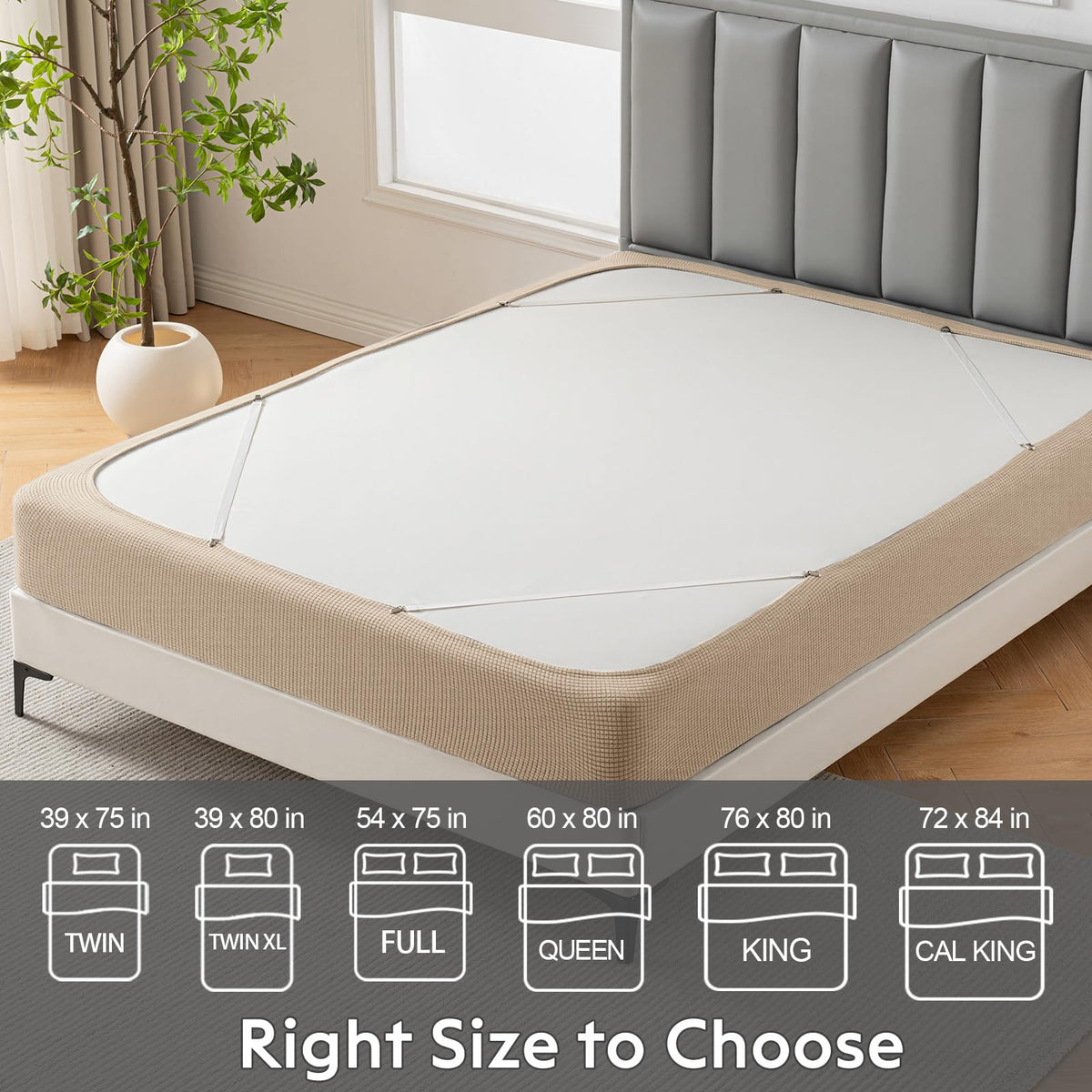 MIYE Jacquard cream color on bed presenting timeless, neat styling