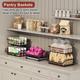 Miyawell rust-resistant steel construction designed for heavy pantry use.