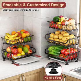 Miyawell countertop organization setup demonstrating compact storage solution.