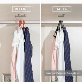 MIZGI 360-degree hook for easy clothes sorting