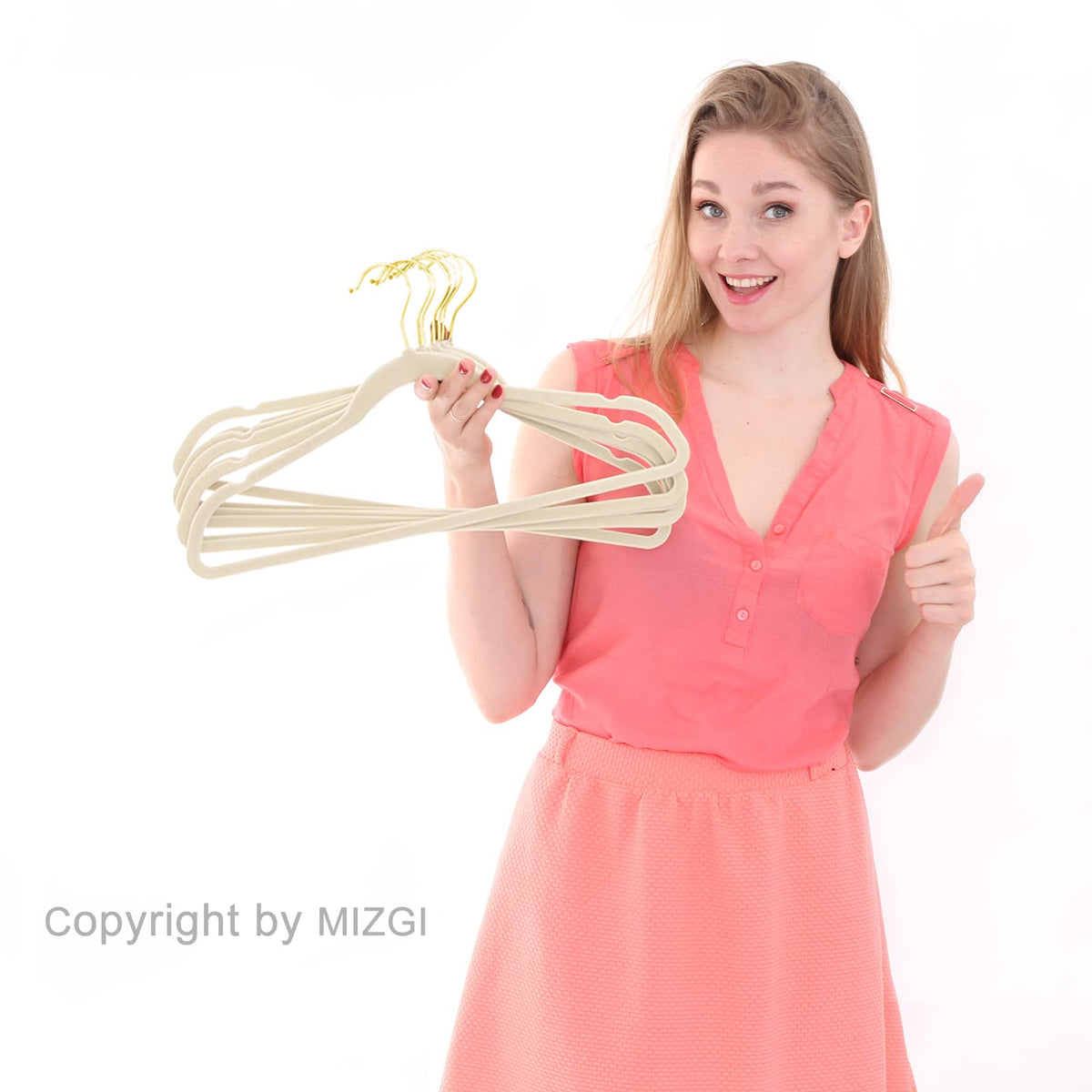 MIZGI ABS plastic with velvet coating protects fabrics.
