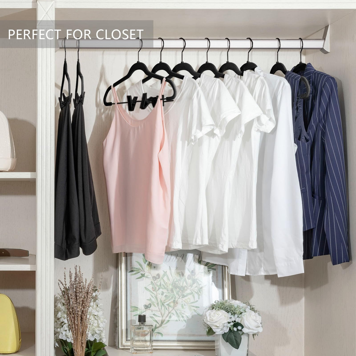 MIZGI slim design saves closet space