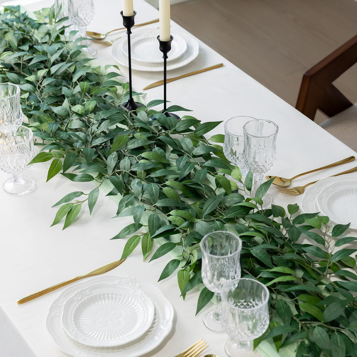 mizii vase decor greenery stem for room and shelf styling