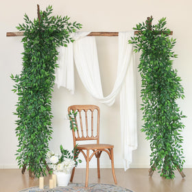 mizii wall decor Italian ruscus stems for natural greenery