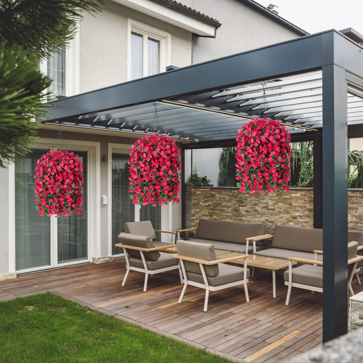 MJFloria outdoor balcony decor creates welcoming spaces with minimal maintenance.