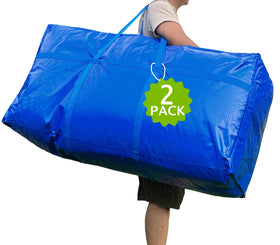 MKOKYD 66-gallon storage bag top view ideal for bulky item storage