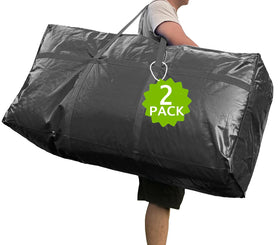 MKOKYD 66 gallon storage bag with zipper for easy large-item access during moving