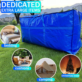 MKOKYD heavy-duty storage bag with reinforced handles for easy transport